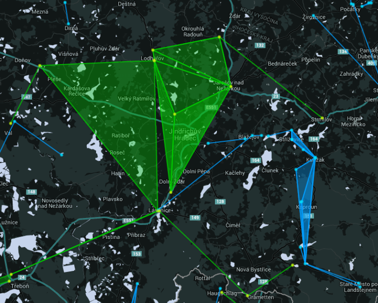 Ingress mapa